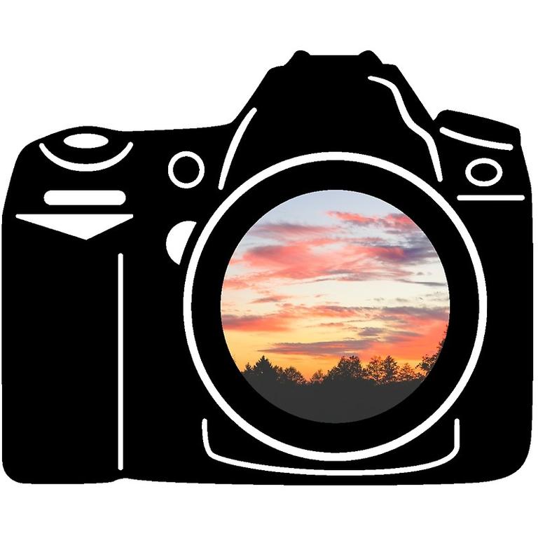Сахарная картинка фотоаппарат