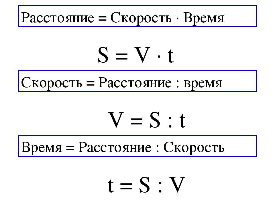 Схема как найти расстояние