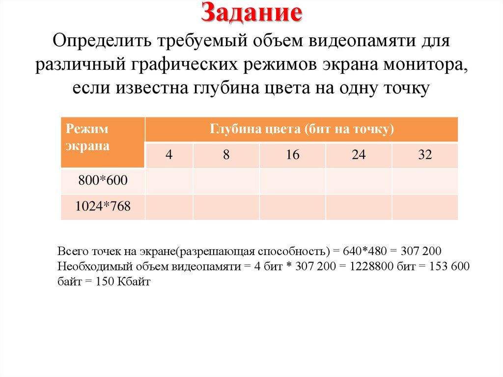 Как определить объем графического изображения