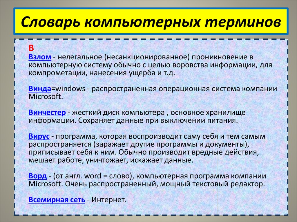 Заполнить термины. Компьютерные термины. Глоссарий терминов в ворд. Термины по ворду. Термины по компьютерной программе.