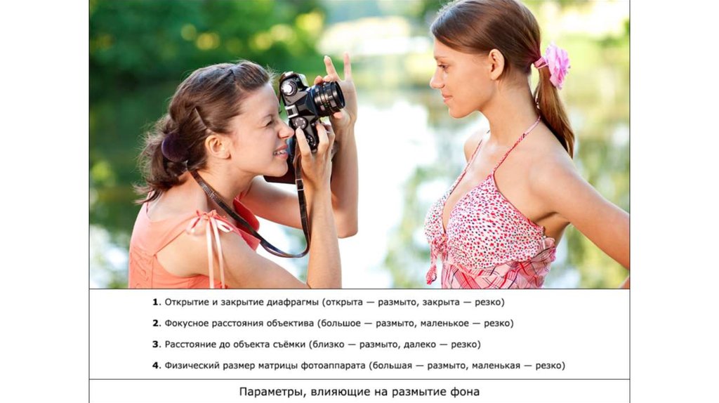 Как сделать размытый фон на фотографии на фотоаппарате