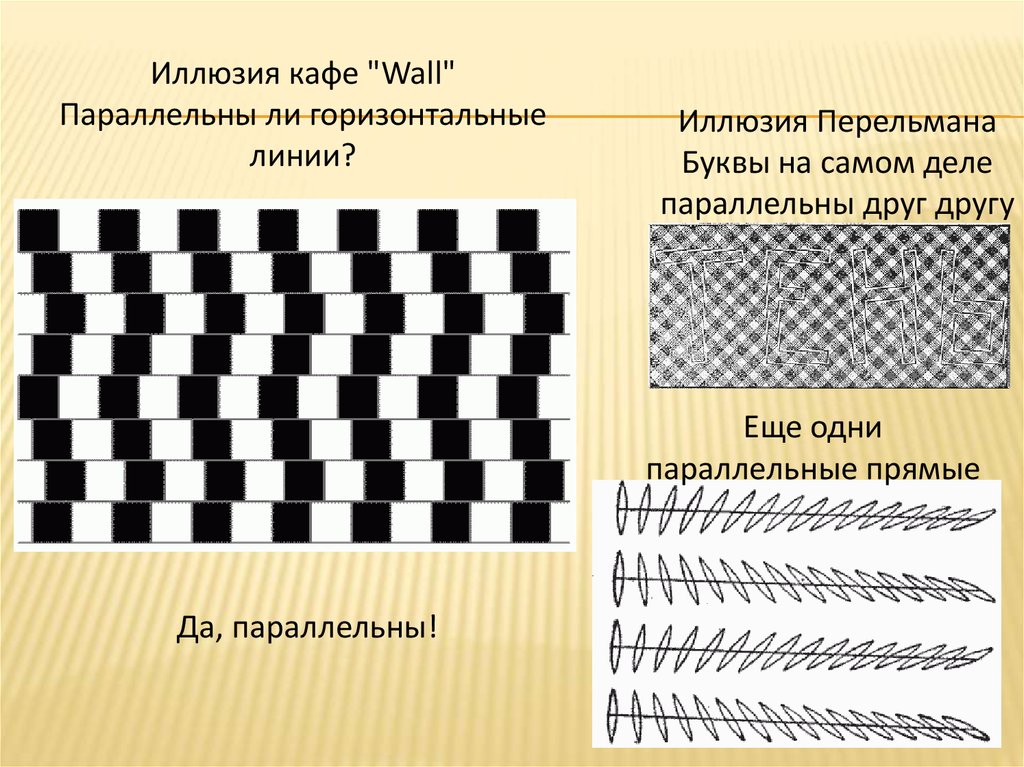 Оптические иллюзии картинки для детей с пояснениями