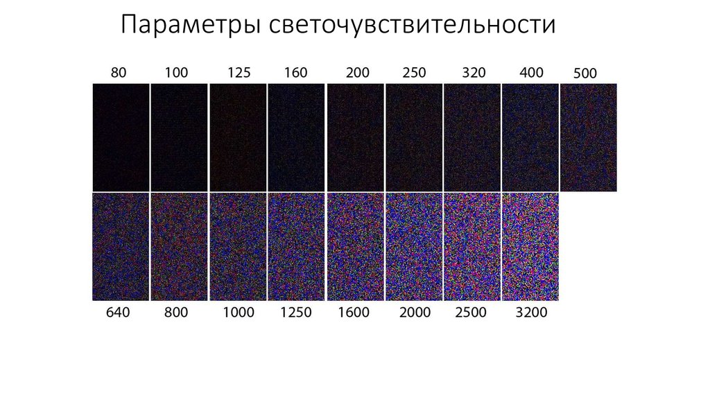 Как iso влияет на фотографию