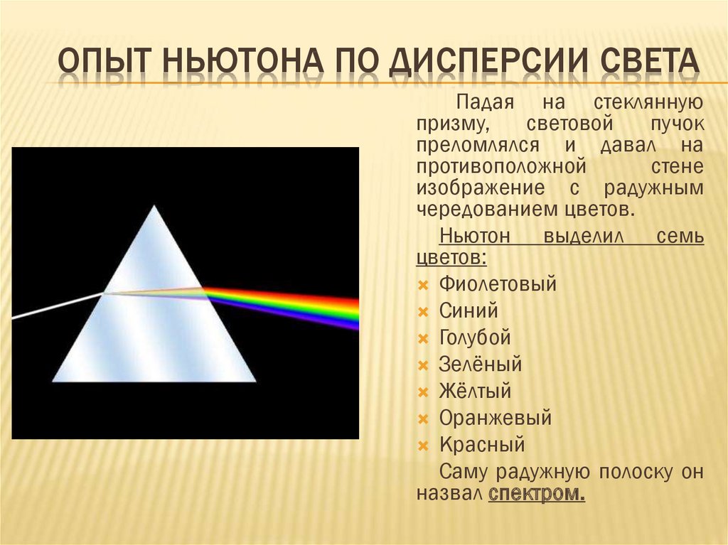 9 чем отличаются спектральные картины от решетки и от стеклянной призмы