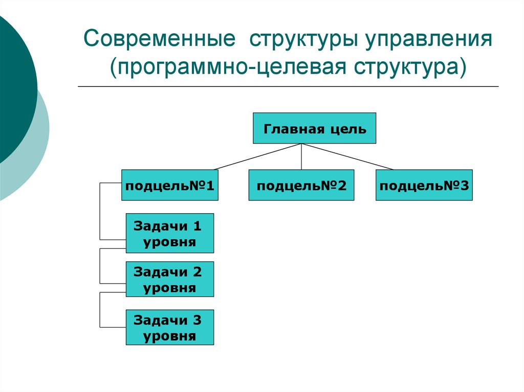 Целевые структуры. Программно-целевая организационная структура. Программно-целевая структура управления организацией. Программно-целевая организационная структура управления компанией. Программно-целевая структура управления («управление проектом»)..