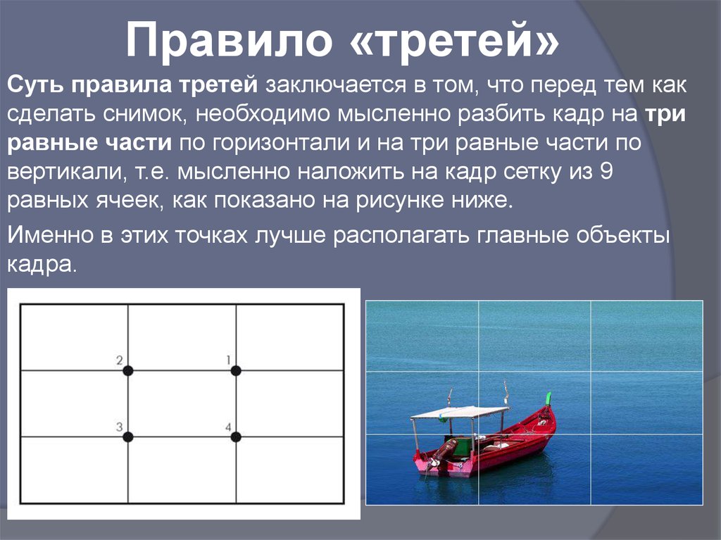 Закон трети. Правило трети кадра. Правило третей. Правило третей в композиции. Правило трех третей в композиции.