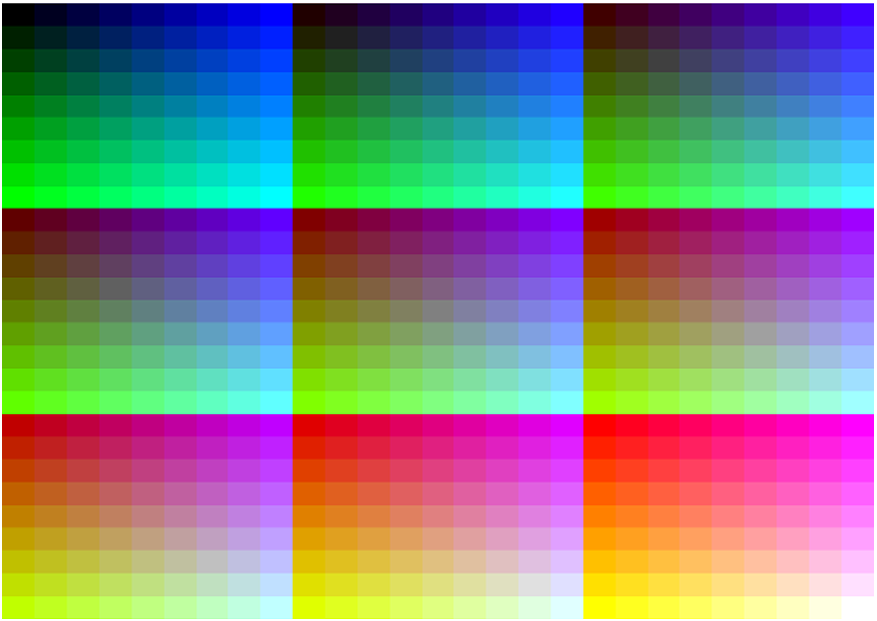 Создать изображение из цвета. Цвета для принтера. Картинки для печати цветные. Палитра цветов для принтера. RGB цвета для принтера.