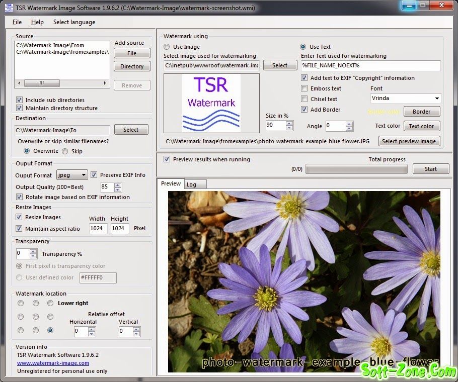 TSR watermark image Pro. Watermark example. Программа image. TSR расчет.