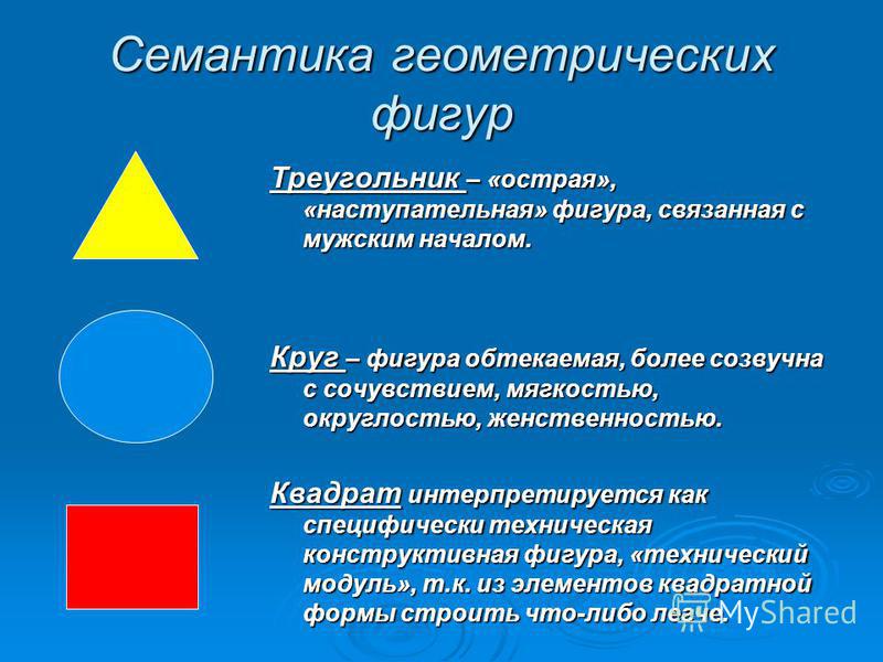 Если человек рисует треугольники что это значит