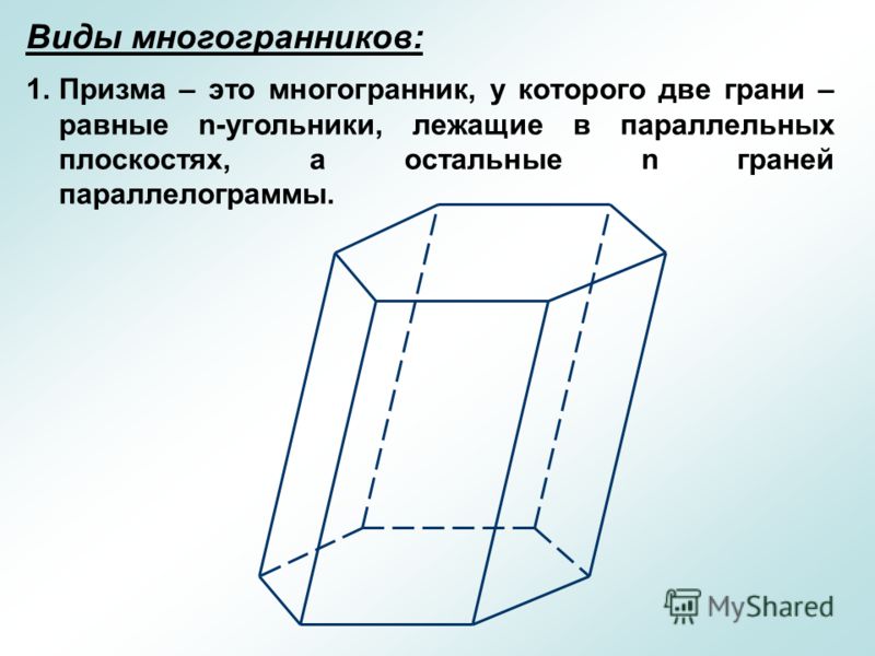 Неправильная призма рисунок