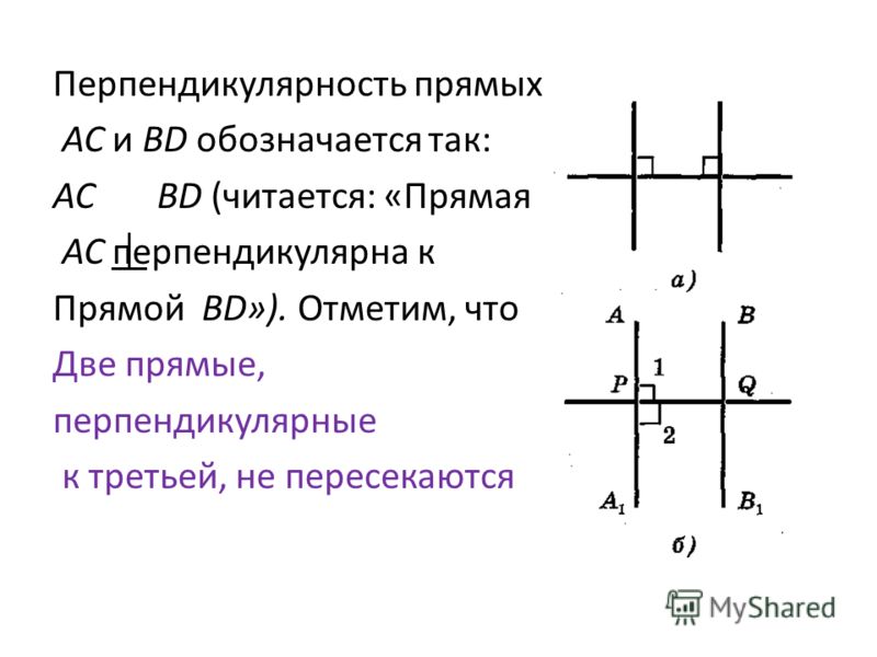 Расположить перпендикулярно