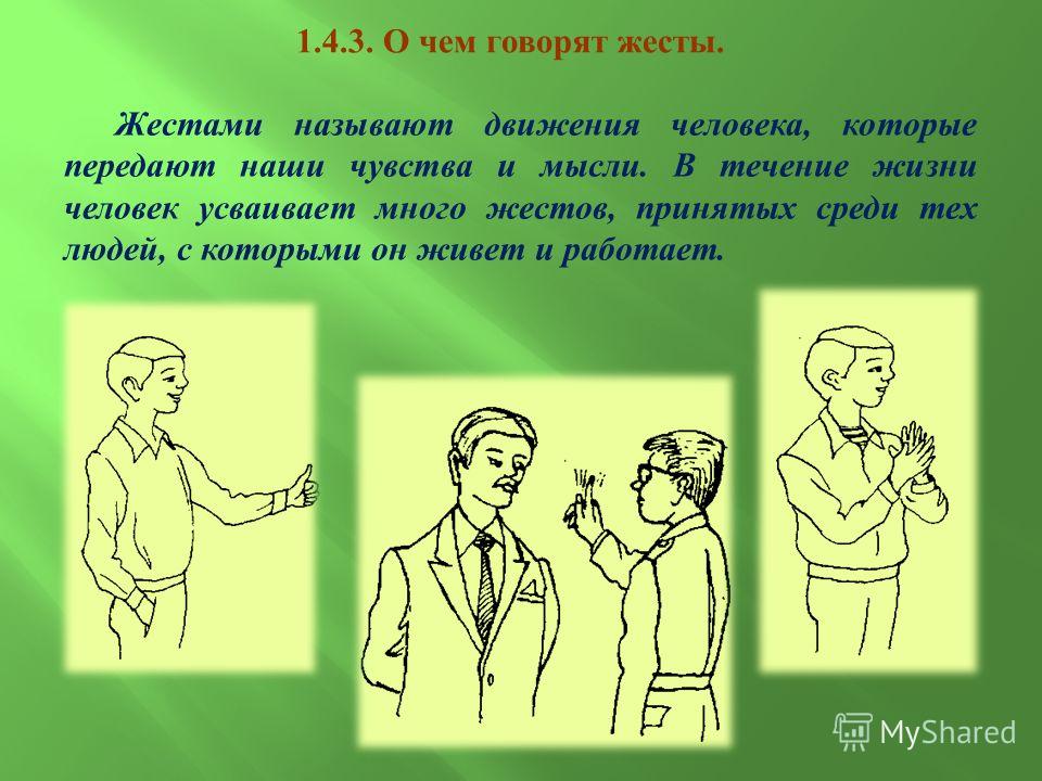 Жестовая речь картинки для презентации