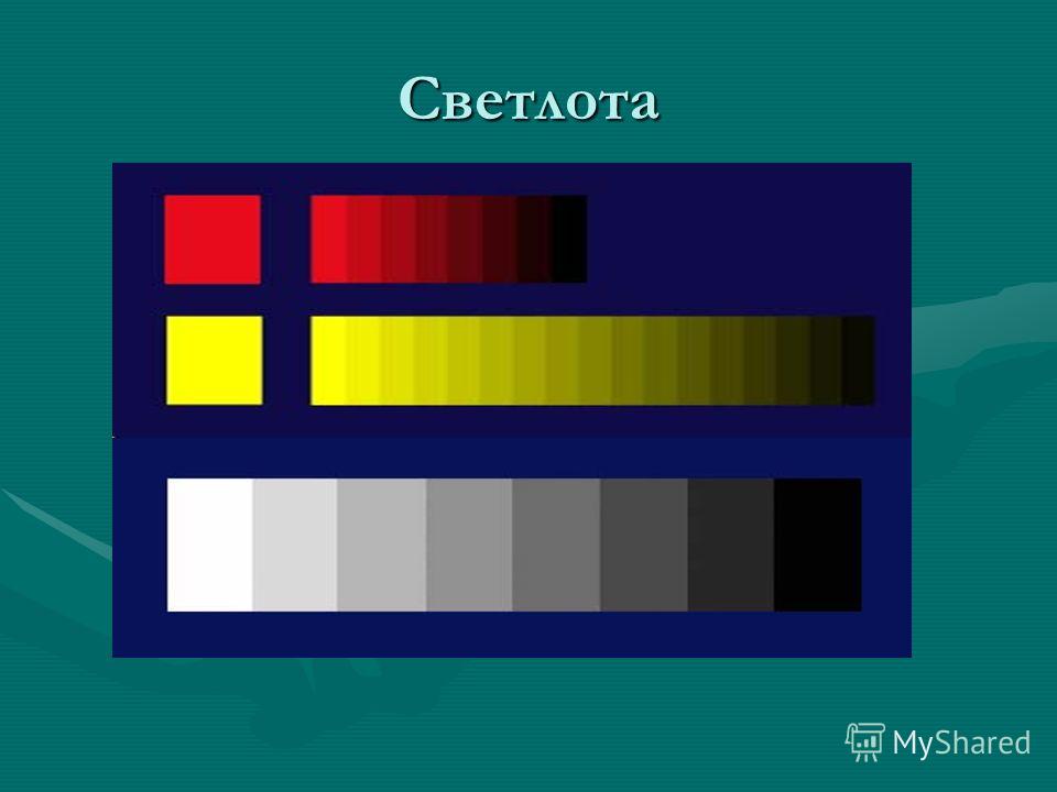 Светлота в рисунке это