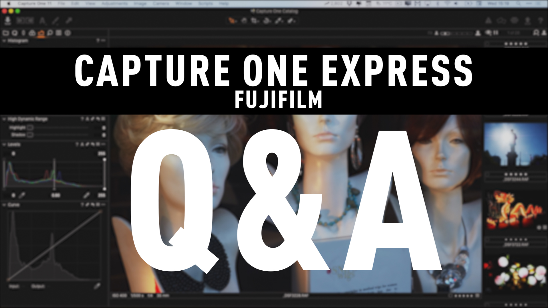 Express in one word. Capture one Fujifilm.