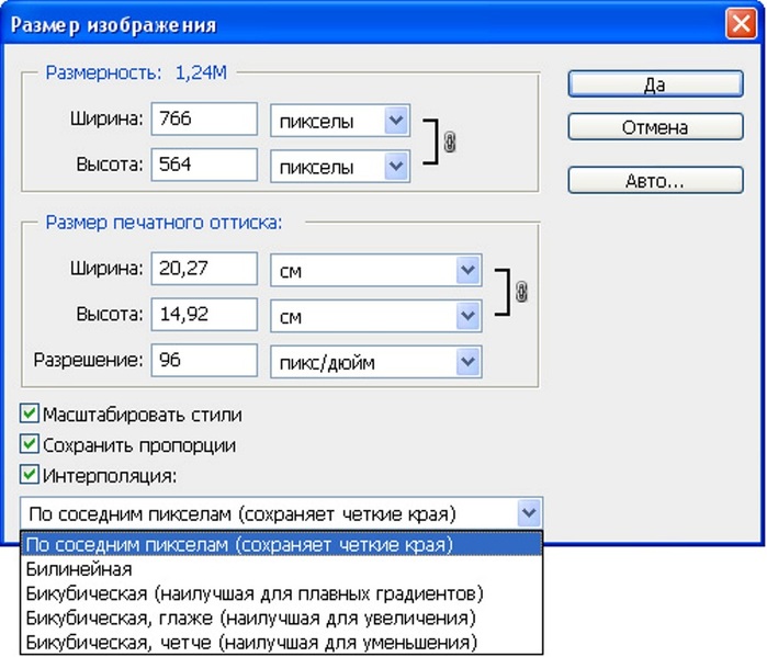 Это количество пикселей приходящихся на данное изображение