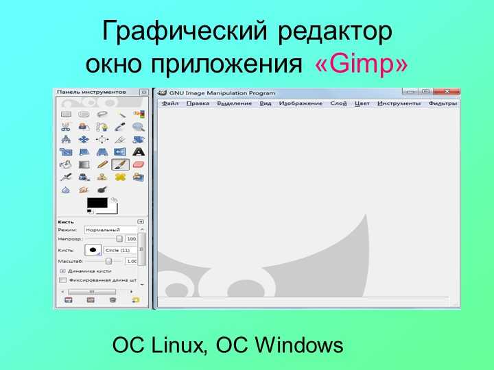 Презентация на тему графические редакторы