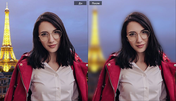 Как убрать размытие фона в фотошопе