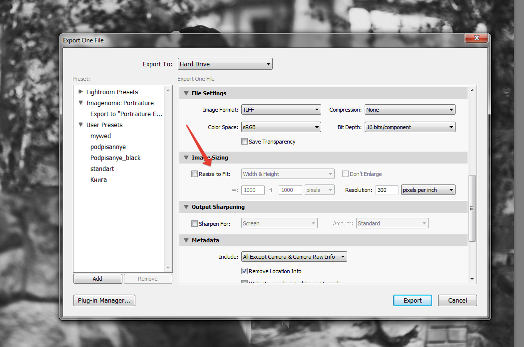 Сохранить изображение в размер. Параметры сохранения в лайтрум. Параметры лайтрум для печати. Разрешение в лайтруме при экспорте. Экспорт фотографий в лайтруме.