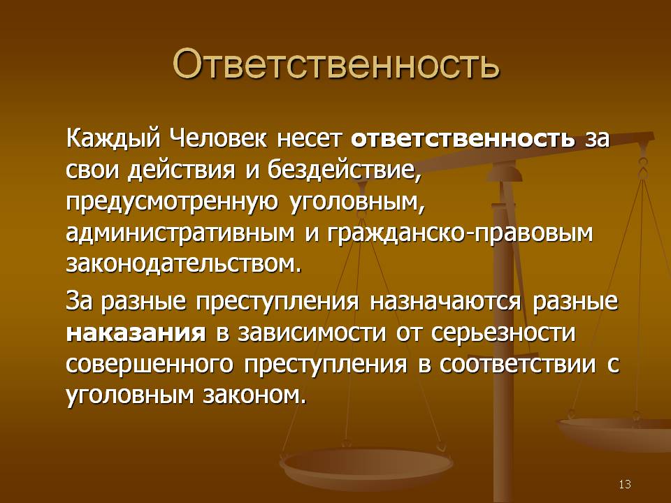 Картинки об ответственности