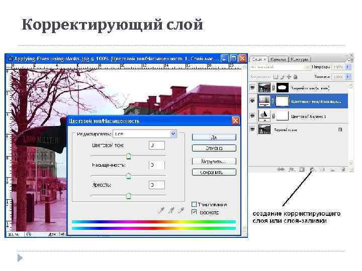 Слои создание слоя. Корректирующий слой. Создание корректирующего слоя. Photoshop корректирующий слой. Корректировочный слой в фотошопе.