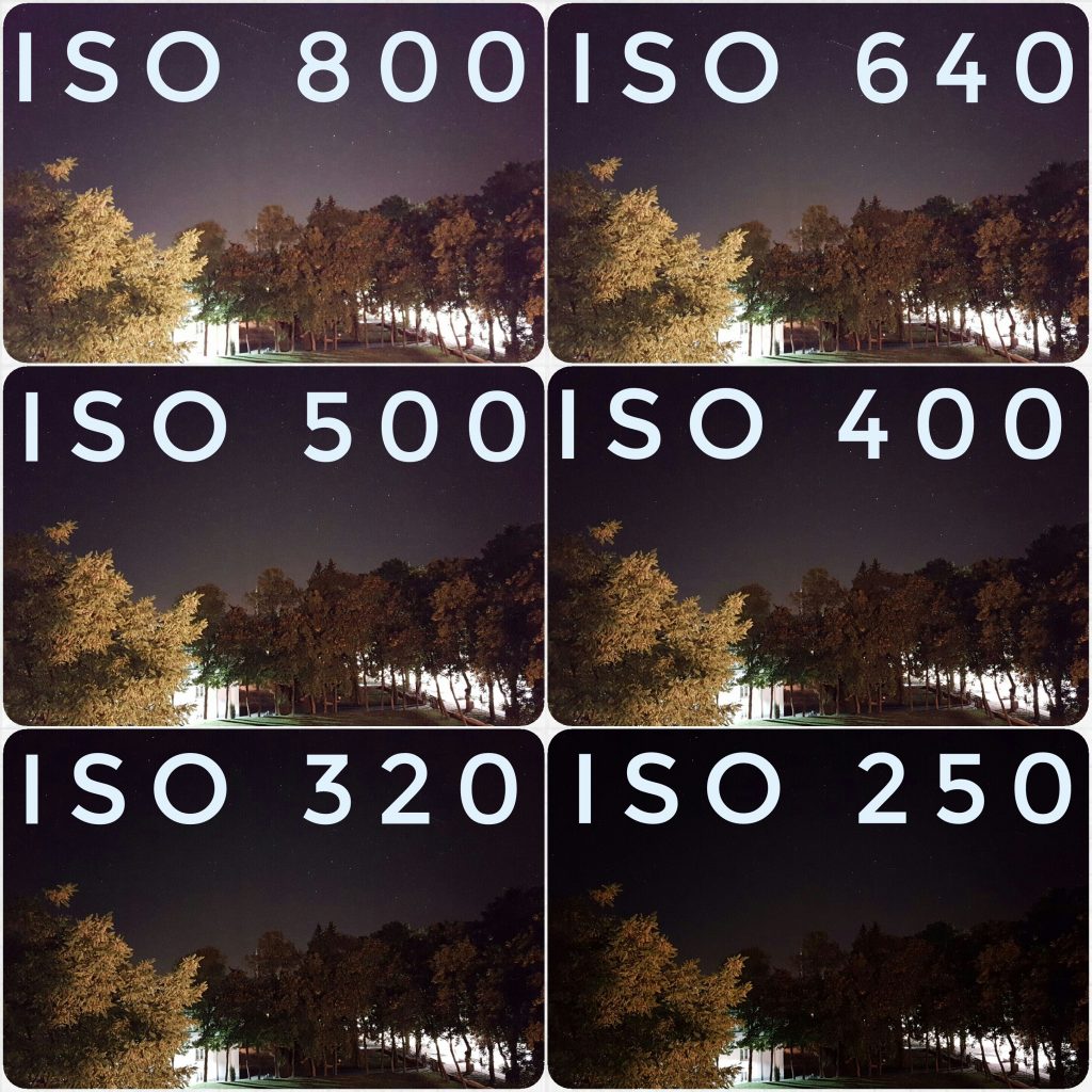 Что такое ISO В камере