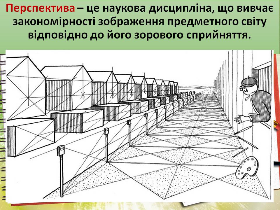 Система изображения пространства и объема на плоскости