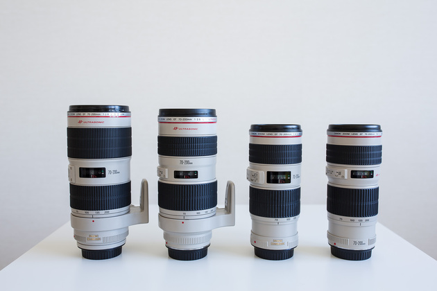 Сравнительный тест четырёх объективов 70-200 мм от Canon