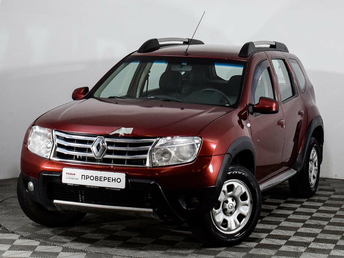 Renault Duster 2014 красный