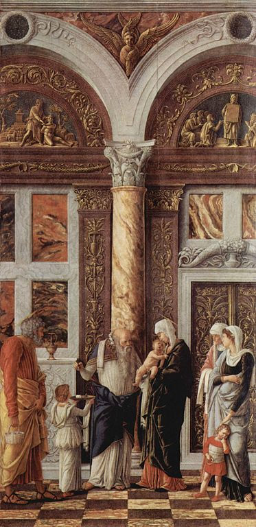 Принесение во храм. А. Мантенья, ок. 1460