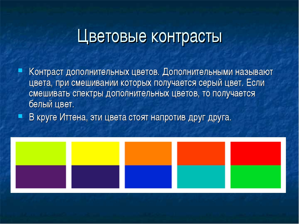 Яркий контраст изображения по отношению к фону должен быть