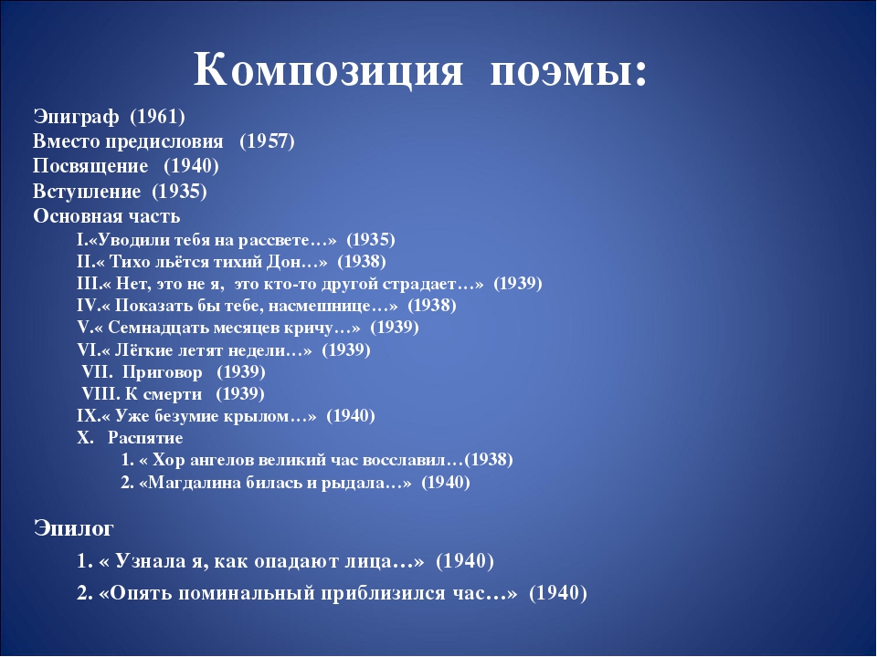 Композиционный план. Композиция поэмы. Композиция поэмы Реквием. Композиционный план поэмы. Особенности композиции поэмы Реквием.