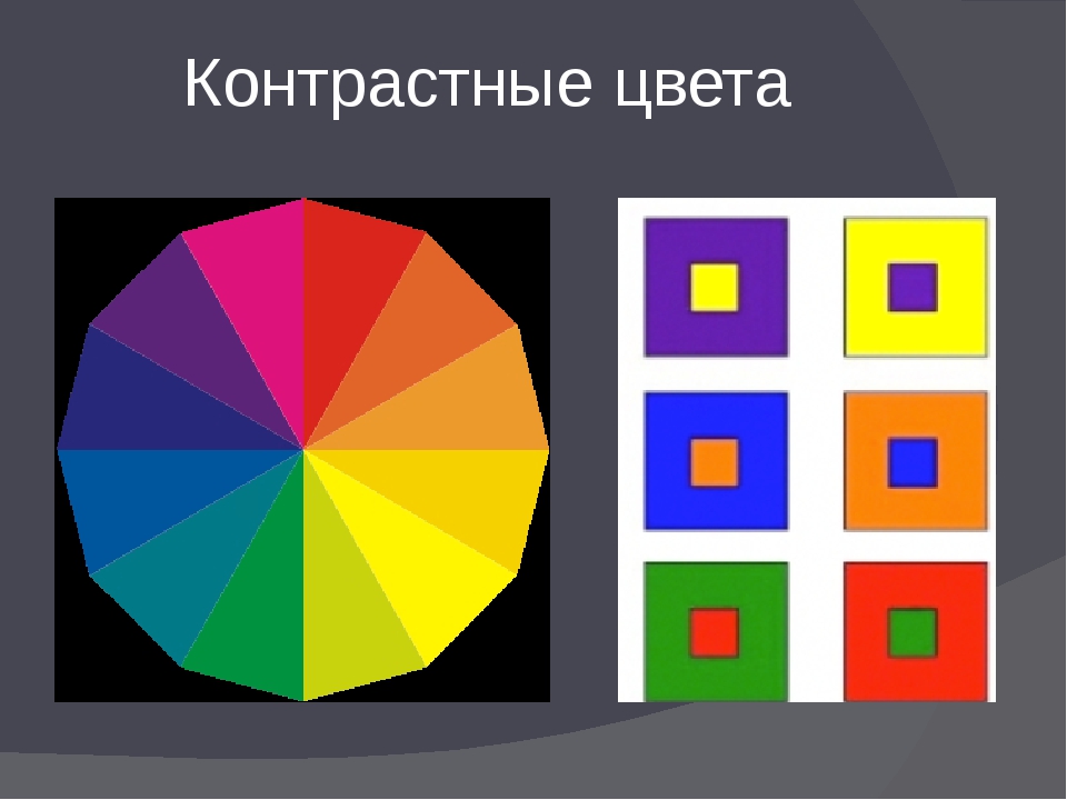 Цветовой контраст. Контрастная цветовая гамма. Контрастные цвета в рисовании. Цвет элемент композиционного творчества.