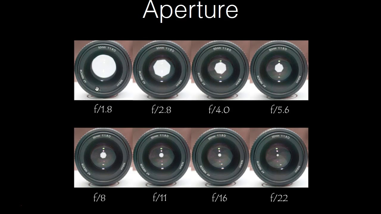 Апертура это в фотографии