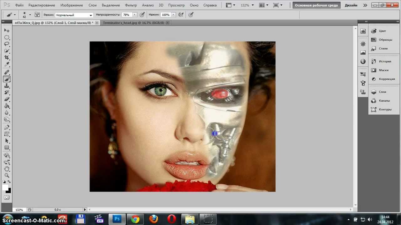 Лицо из элементов фотошоп. Лицо из Терминатора фотошоп как сделать.