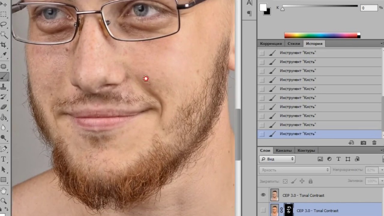 Увеличить четкость изображения photoshop