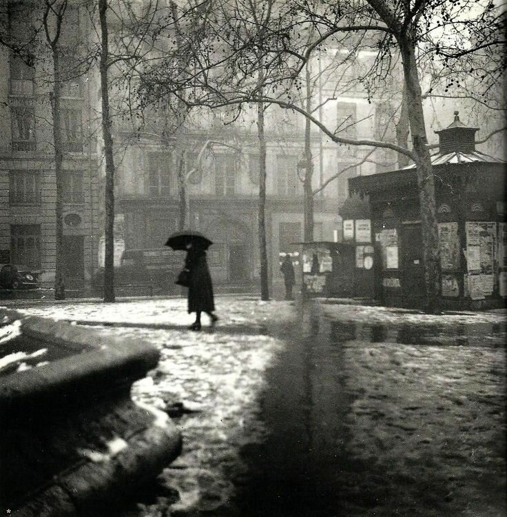 1948. Площадь Сен-Сюльпис, Париж