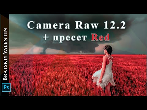 Camera Raw 12.2  + пресет Red