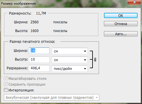 Проверить размер картинки онлайн