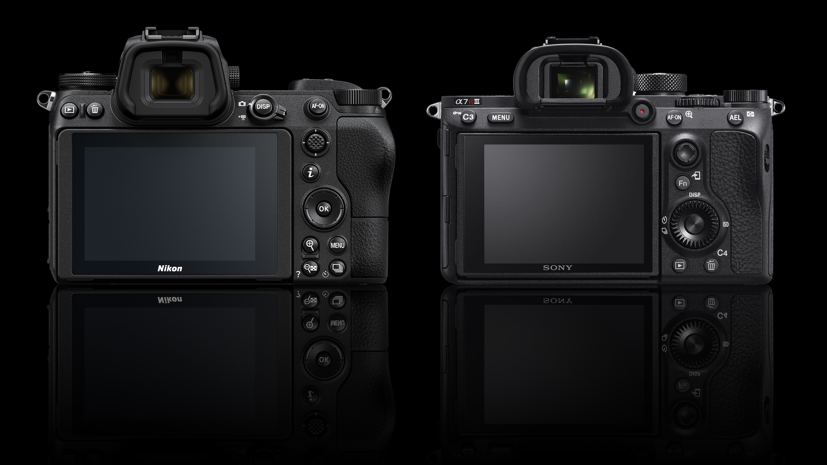 Nikon z7 iii. Sony Alpha a7r v. Sony r4. Sony z6 z7. Sony α7 III.