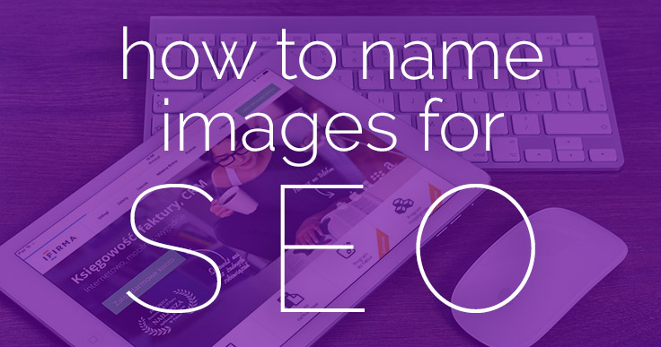 How to Name Images for SEO banner