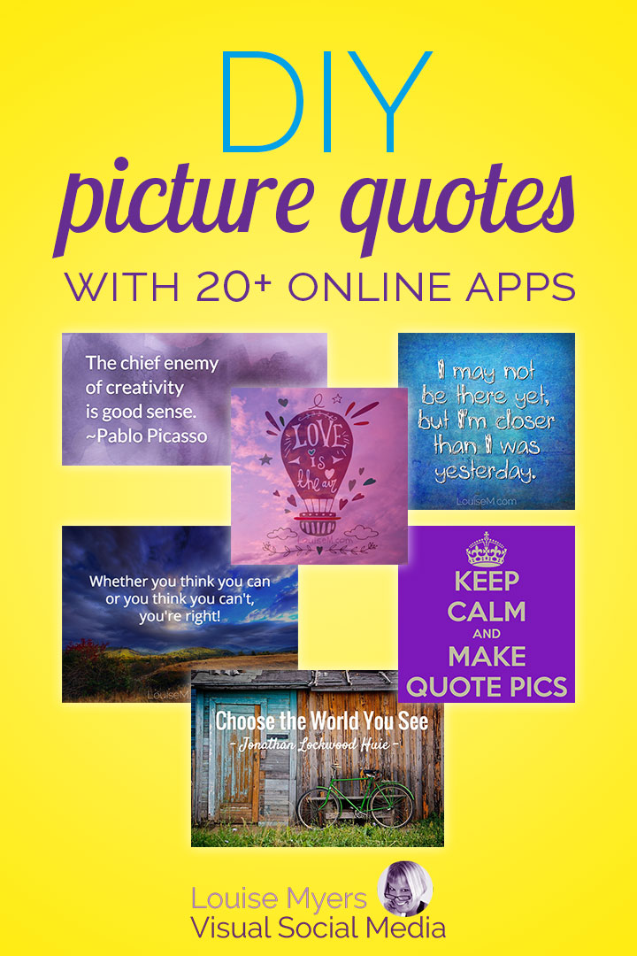 Want to make picture quotes, but not sure where to begin? Check out the best sites to make picture quotes online!