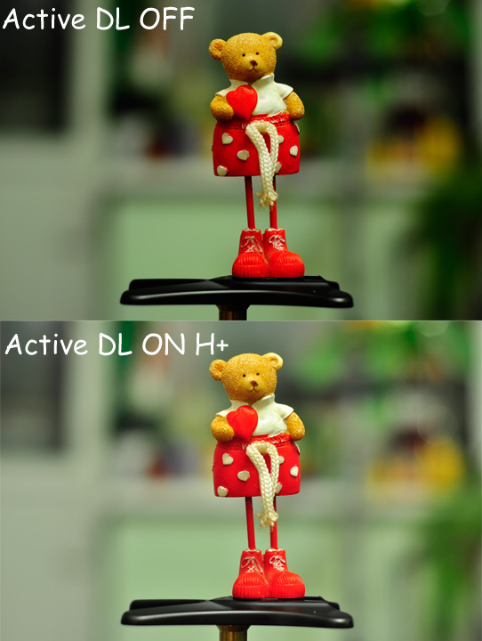 Функция Active D-Lighting в действии