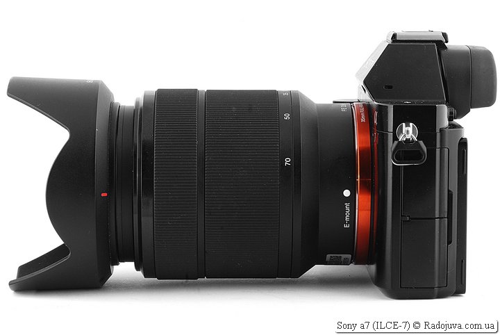 Sony a7 с объективом Sony FE 3.5-5.6/28-70 OSS SEL2870