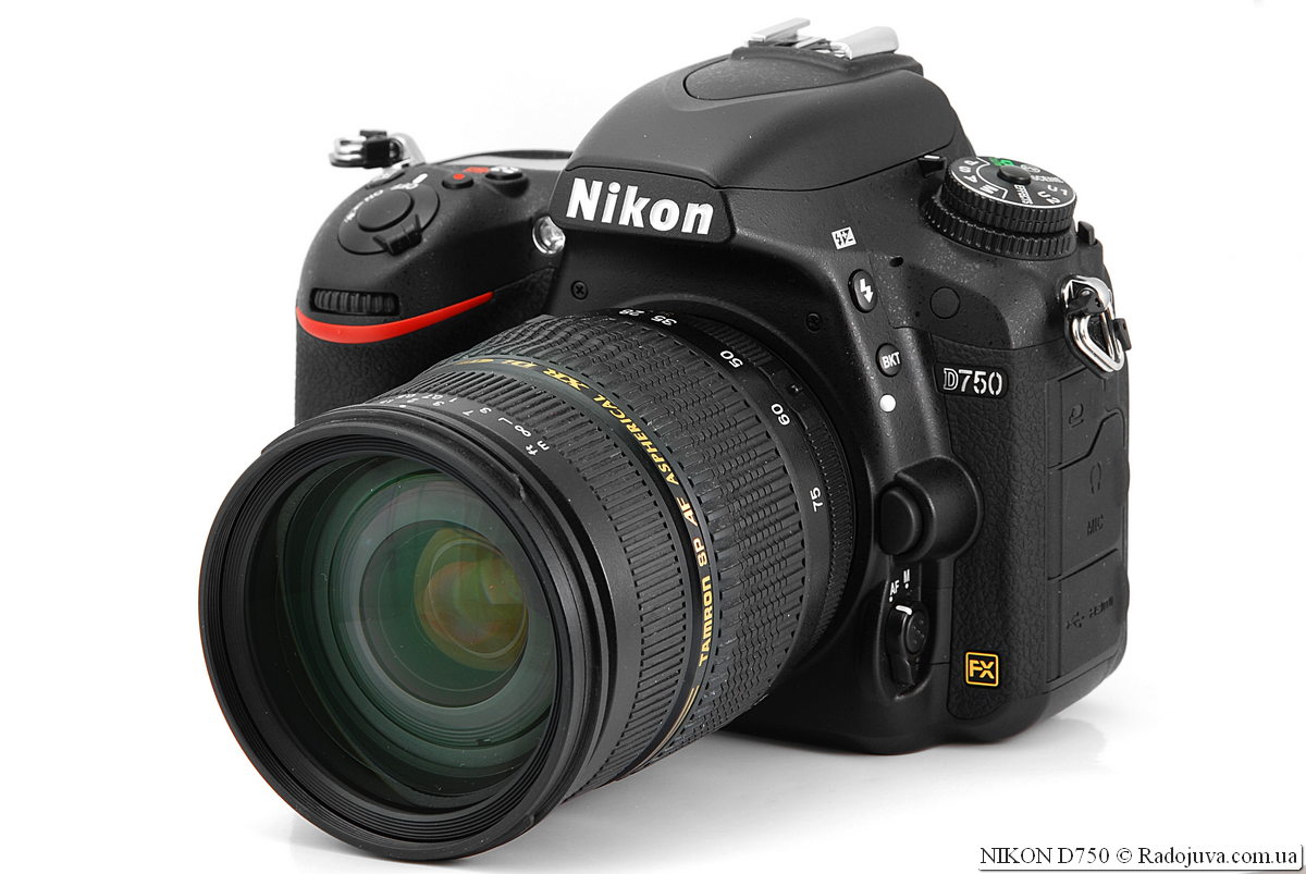 Nikon D750 с объективом Tamron AF 28-75mm f/2.8 SP XR Di LD Aspherical (IF)