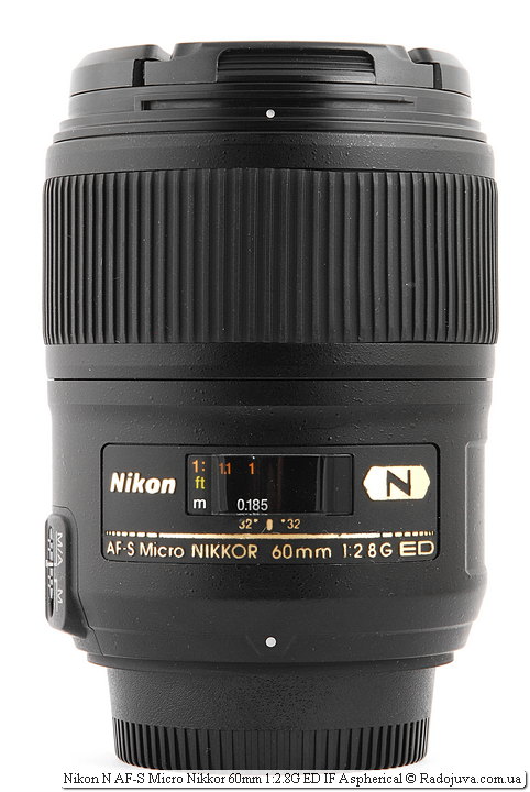 Nikon N AF-S Nikkor 60mm 1:2.8G SWM ED IF Aspherical Micro 1:1 Nano Crystal Coat