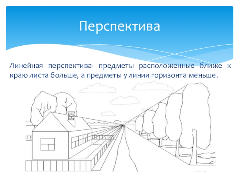 Правила воздушной перспективы изо 6 класс рисунок