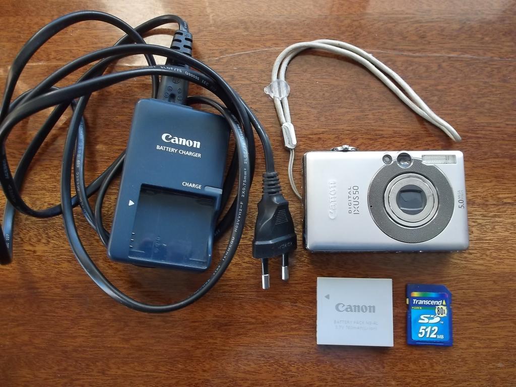 Canon ixus 50 карта памяти
