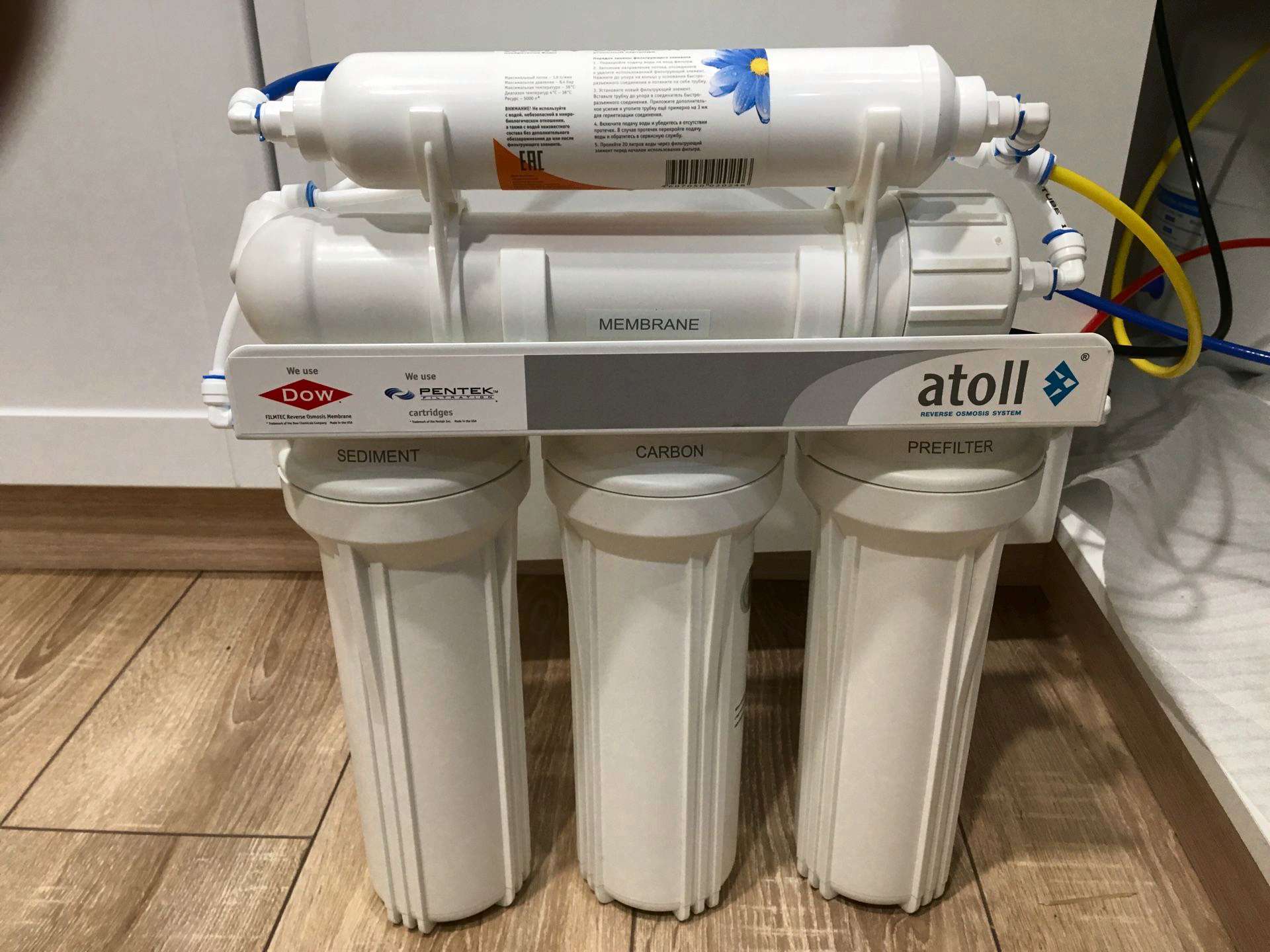 Фильтры для питьевой воды рейтинг. Atoll a-560e (a-550 STD). Русфильтр Atoll a-560e/a-550 STD. Система очистки Атолл 550. Atoll a-550m STD пятиступенчатый.