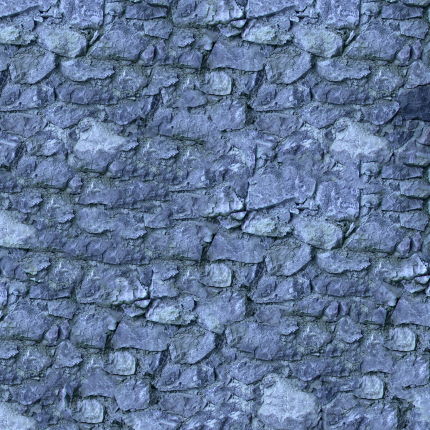 Увеличенная текстура стены из синего камня и с появлением новых деталей
