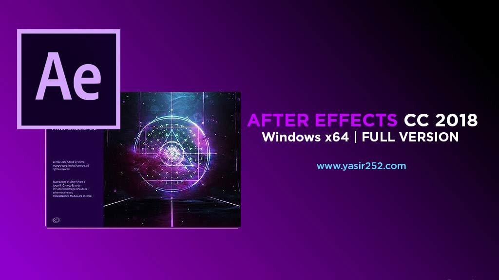 Adobe after effects 2018